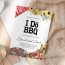 Search for barbeque engagement party invitations Rustic