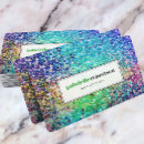 Search for glitter text business cards Black