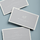 Search for grey business cards Minimalist