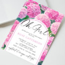 Search for hydrangea shower invitations Botanical