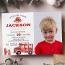 Search for firetruck invitations Engine
