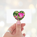 Search for heart shaped business cards Pink