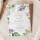Search for lavender and green wedding invitations Bride