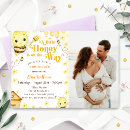 Search for a little honey is on the way baby shower invitations Cute