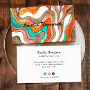 Search for groovy business cards Small branding