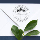 Search for tropical return address rubber stamps Classic