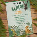 Search for go wild invitations Zoo animals