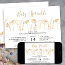 Search for sprinkle baby shower invitations Elegant