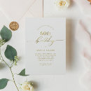 Search for chic 60th birthday invitations Sixty