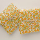 Search for vintage botanical wrapping paper Orange