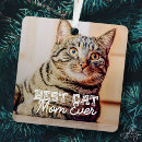 Search for cat mom christmas tree decorations Best cat mum ever
