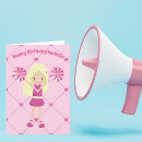 Search for cheerleader birthday cards Pom poms