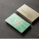 Search for om symbol business cards Meditation teacher