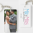 Search for wedding anniversary key rings Mr and mrs