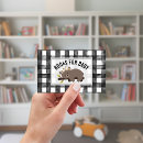 Search for black white buffalo check invitations Gingham
