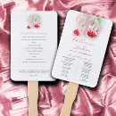 Search for pink wedding programs Red