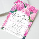 Search for hydrangea shower invitations Botanical