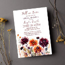 Search for dahlia bridal shower invitations Watercolor