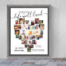 Search for life posters Photo collage