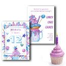 Search for pastel ice cream birthday invitations Candy