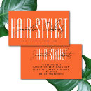 Search for neon orange business cards Modern
