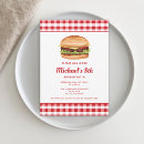 Search for fast food birthday invitations Hamburger