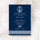 Search for stripes rehearsal dinner invitations White