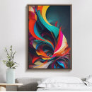 Search for vibrant abstract posters Trendy