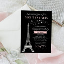 Search for pink paris invitations Chic