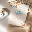 Search for autumn baby boy shower invitations Blue