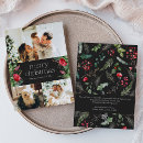 Search for berries christmas cards Elegant