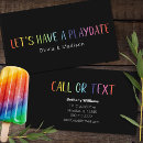 Search for dada business cards Playdate