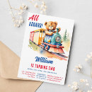 Search for all aboard invitations Vintage