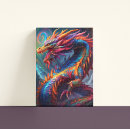 Search for dragon canvas prints vintage