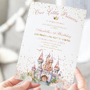 Search for princess floral 1st birthday invitations Fairytale