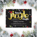 Search for green gold christmas invitations Business