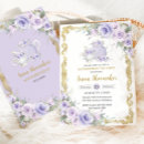 Search for purple tea party invitations For her