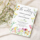 Search for flower wedding invitations For her