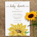 Search for sunflower baby invitations Script
