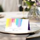 Search for watercolor place cards Purple