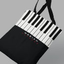 Search for music tote bags pianist