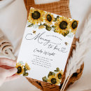Search for bee baby shower invitations Sunflower
