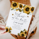 Search for sweet as can bee baby shower invitations Yellow