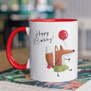Search for happy fox mugs Cute