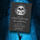Search for skull halloween invitations Vintage