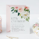 Search for garden rehearsal dinner invitations Floral