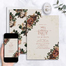 Search for boho 50th birthday invitations Floral