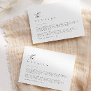 Search for rsvp wedding enclosure cards Black and white