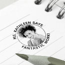 Search for children rubber stamps Teacher