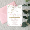 Search for princess crown baby shower invitations A little princess